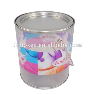 Made In China Pvc Round Handle Plastic Packing Box