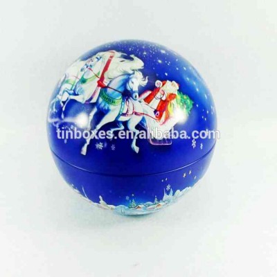 Wholesale Printing Christmas Ball Tin