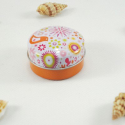 mini round customized cake storage tins